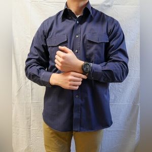 Mohan Custom Tailored button down shirt.